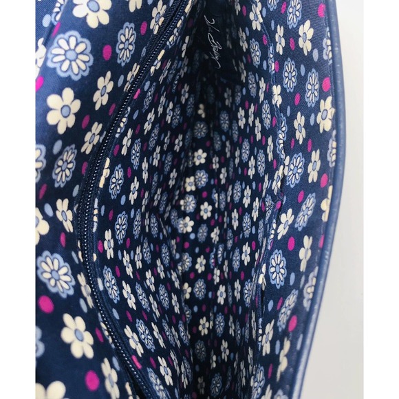 Vera Bradley Boysenberry - Shoulder Bag - Crossbody - Purse - Floral Medium Size - Picture 8 of 11